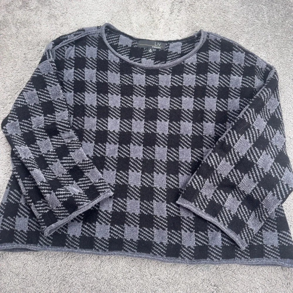 Liv By Habitat Clothes Women's Medium Black Sweater - Picture 1 of 4